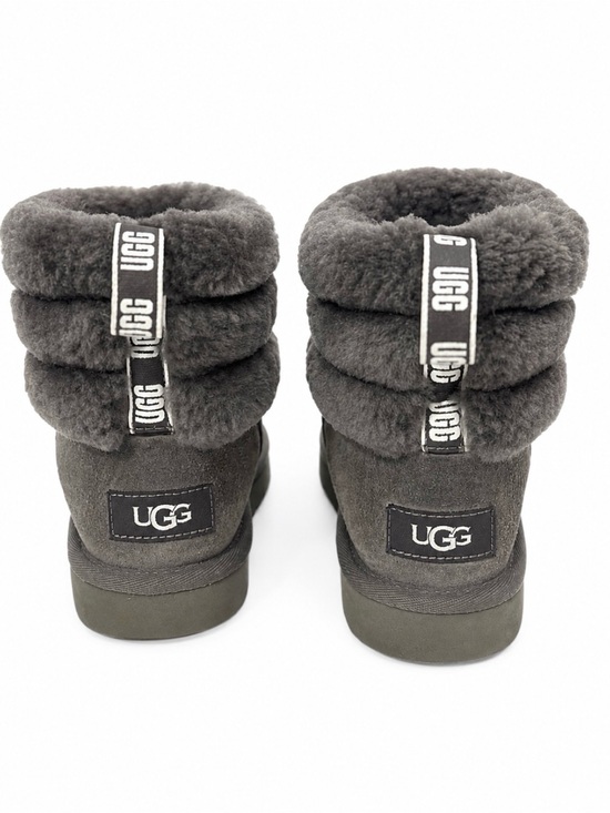 UGG Shoes - UGG Short Shearling Boots in Charcoal, great condition size 7